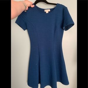 Blue Forever 21 Fit and Flare dress